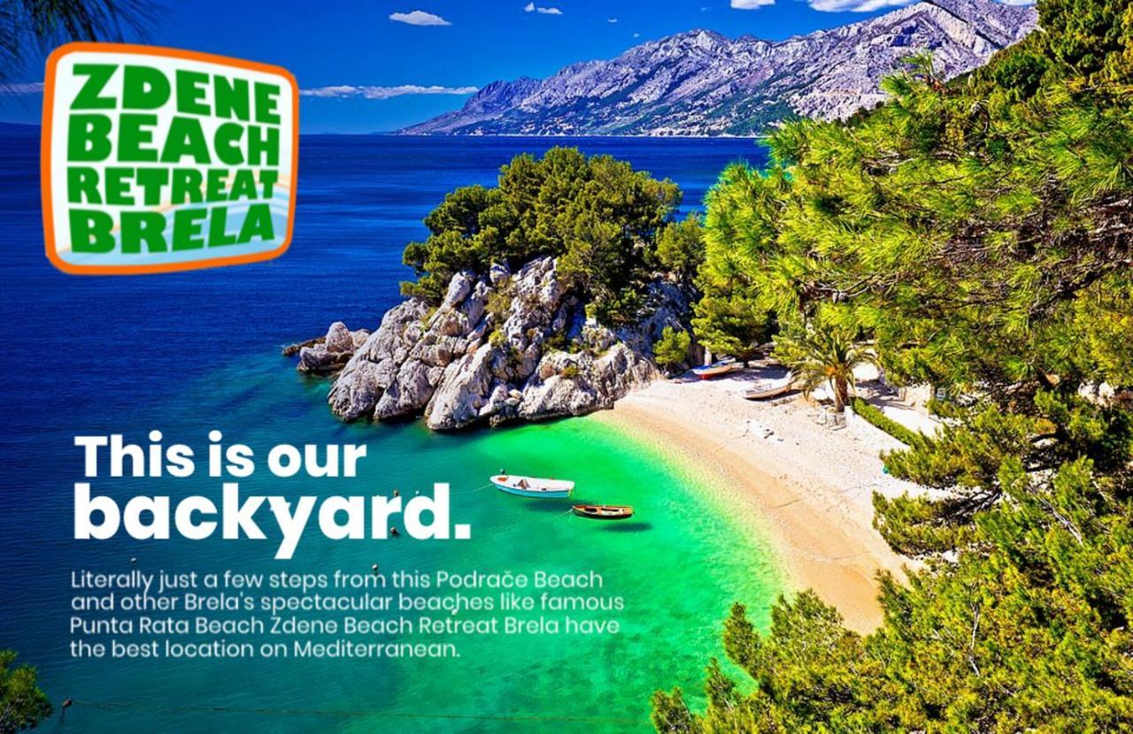 דירות Brela Beach Retreat מראה חיצוני תמונה